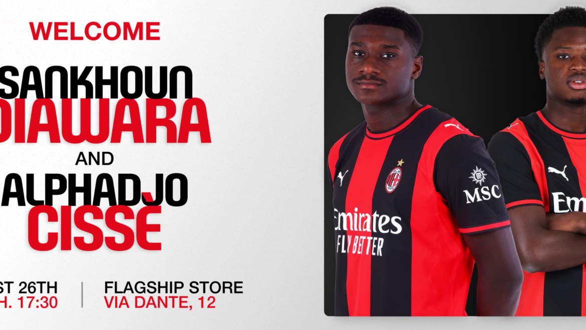 CISSÈ AND DIAWARA TO APPEAR AT THE VIA DANTE STORE