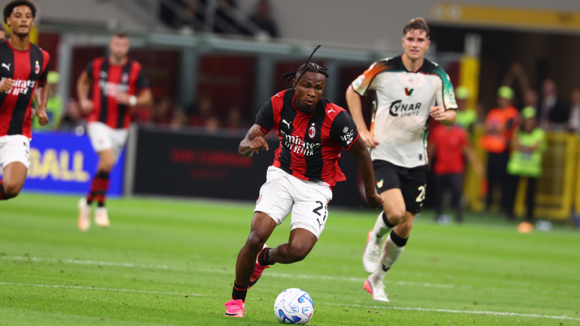 AC MILAN v VENEZIA: ALL THE NUMBERS FROM THE GAME