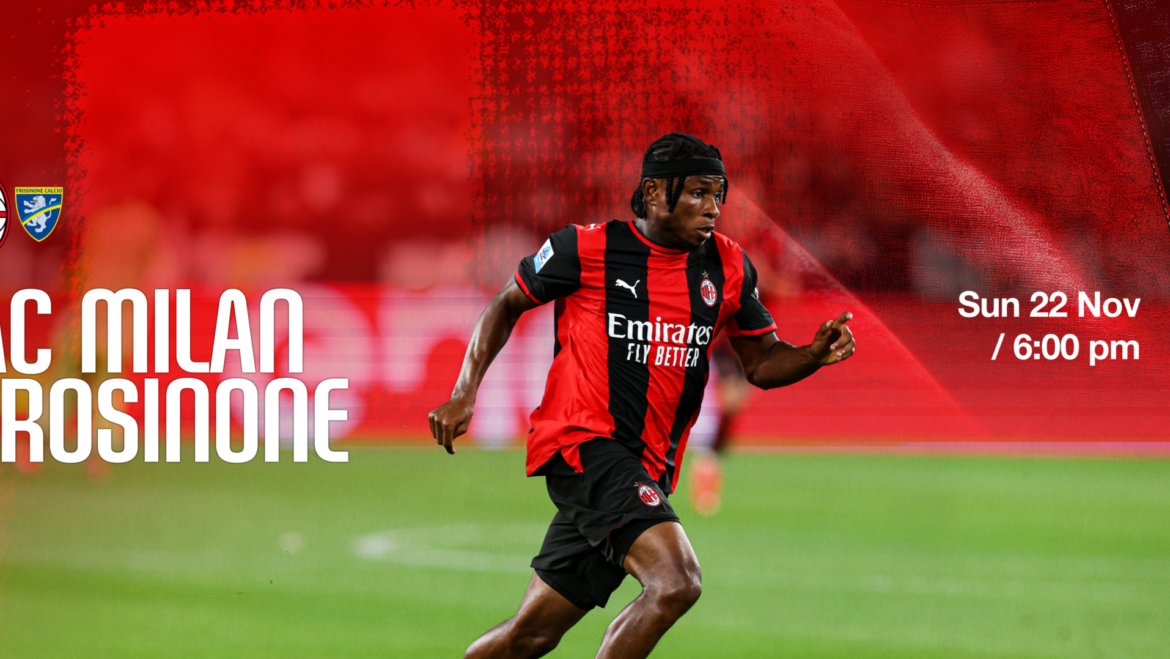 AC MILAN vs. FROSINONE: TICKETS ON SALE