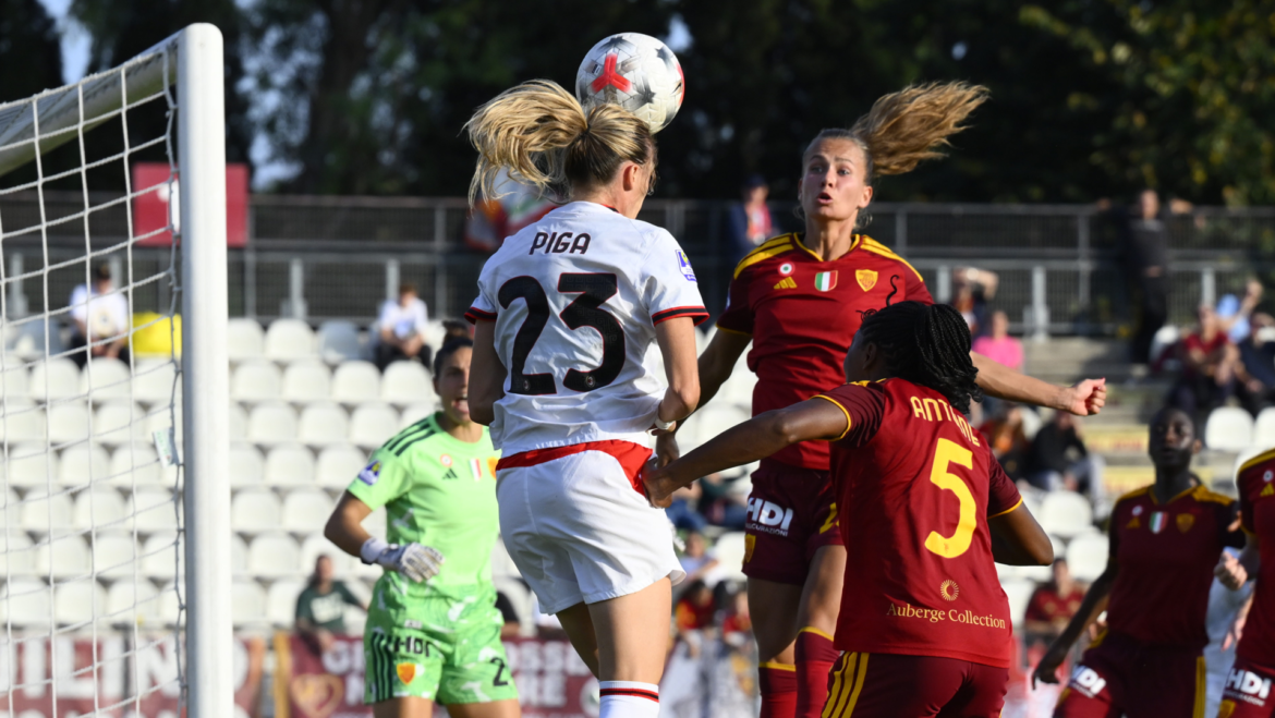 ROSSONERE FALL TO ROMA ON THE ROAD
